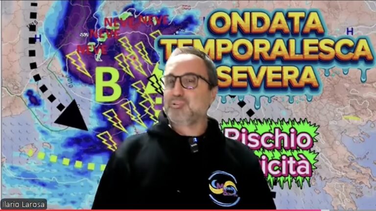 Meteo Ilario Larosa:”Ondata temporalesca in arrivo! Doppio fronte atlantico e venti sciroccali”